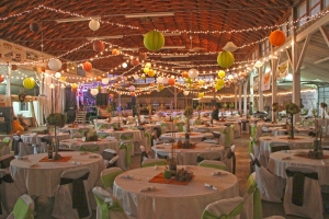 Decorations at the Pavilion