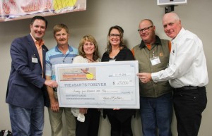 Pheasants Forever presented with Grant Award